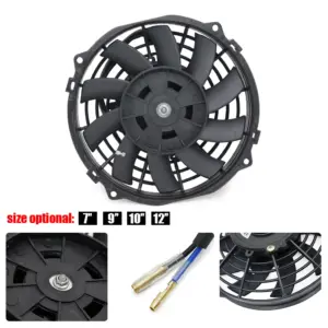 ventilador radiador elétrico 12v universal