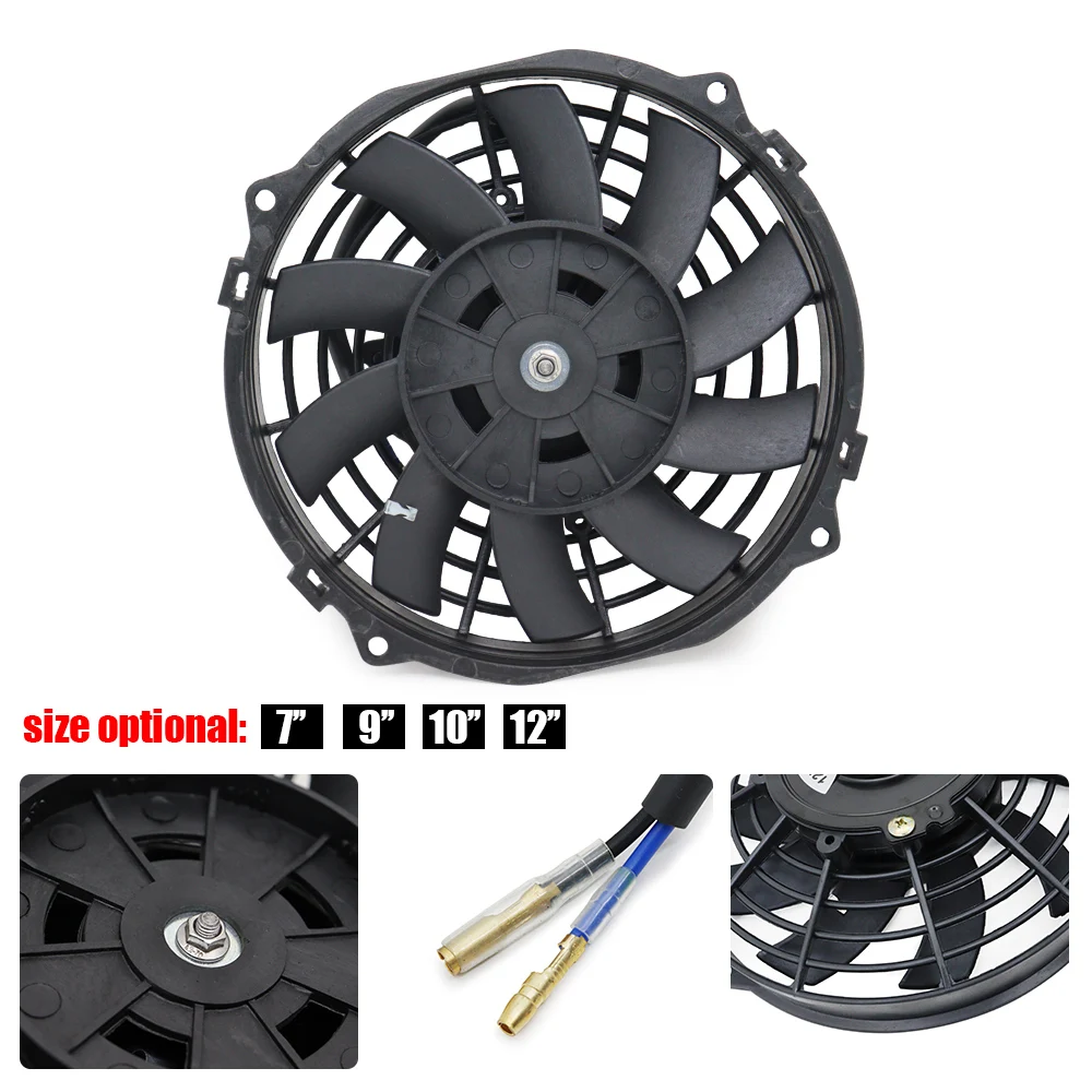 ventilador radiador elétrico 12v universal