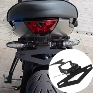 suporte placa traseiro triumph trident 660