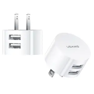 carregador de parede usb duplo 5v 2.1a