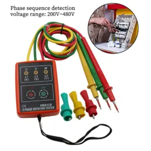 testador de sequência trifásico sm852b