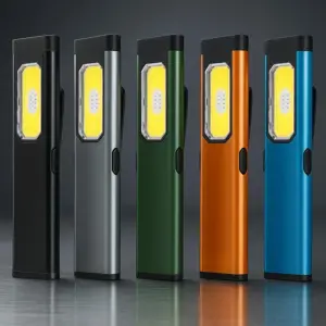 mini lanterna cob recarregável usb-c