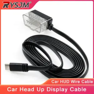 cabo obd2 hud tipo-c mini usb