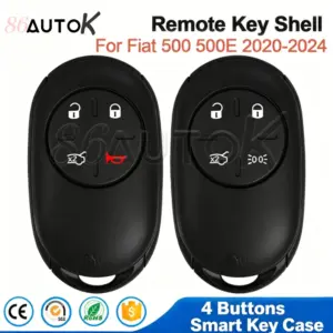 capa chave remota fiat 500 4 botões