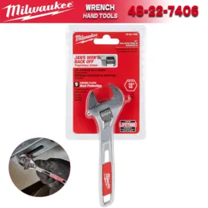 chave ajustável milwaukee 6 polegadas