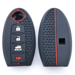 capa de silicone chave nissan 4 botões