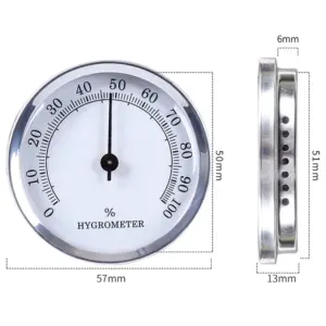 higrômetro mecânico 57mm