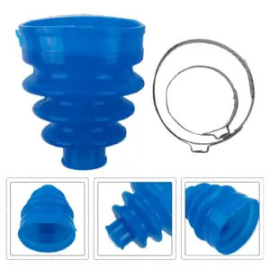 coifa homocinética universal silicone azul