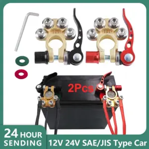 conector terminal bateria carro saque rápido