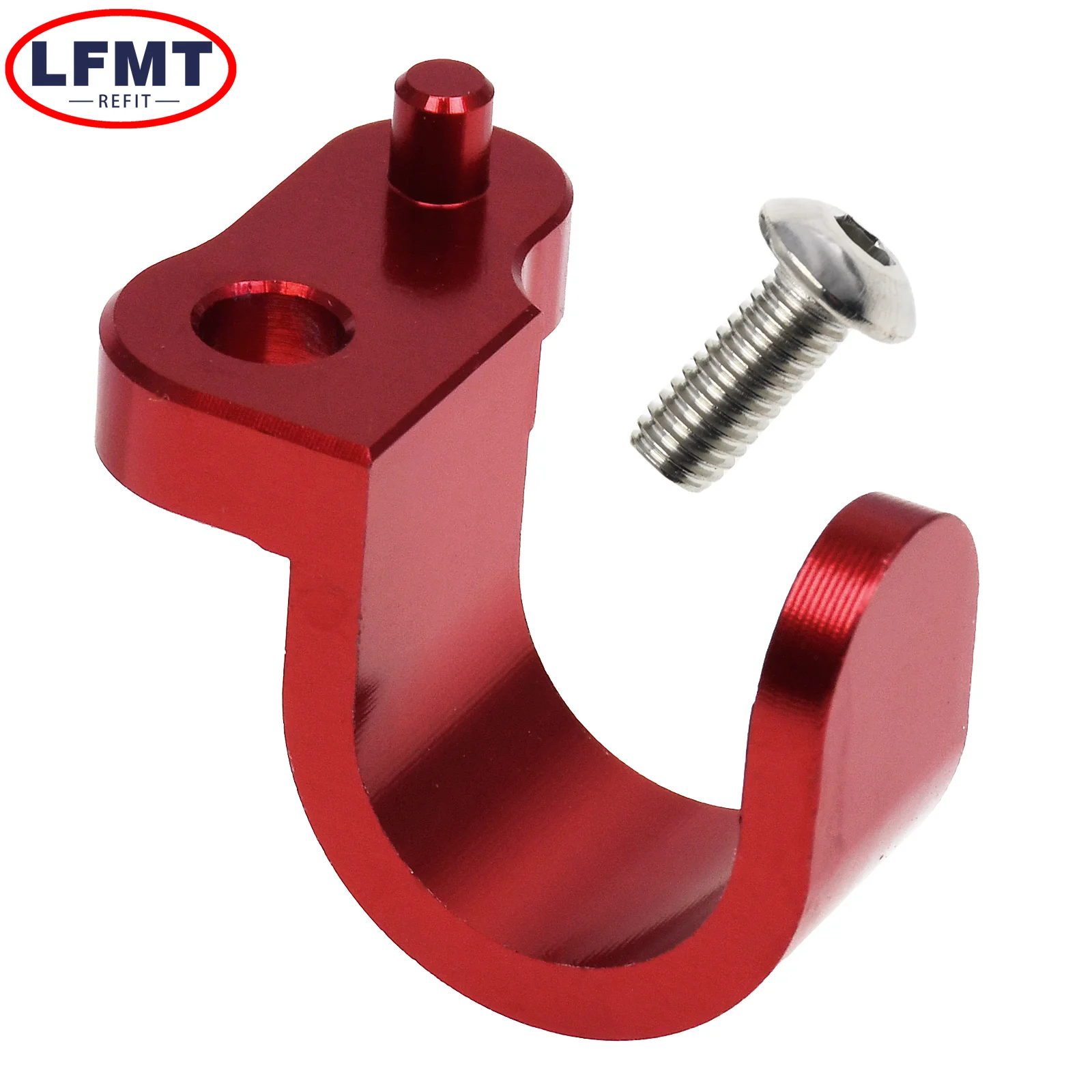 Guia Mangueira Freio Traseiro Honda CRF250L CRF300L XR650L Alumínio CNC - Imagem 6