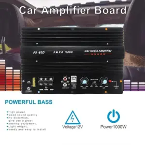 placa amplificadora automotiva 1000w 12v