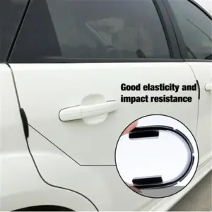 protetor canto porta carro silicone