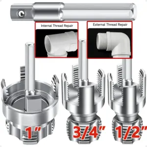 kit rosqueamento tubos pvc