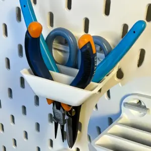 organizador de rack pegboard