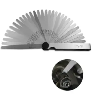 medidor de folga 32 lâminas 0.04-0.88mm