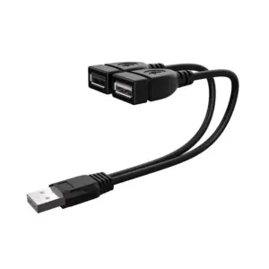 cabo usb divisor 1 macho 2 femeas