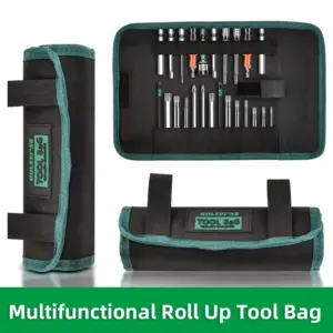 bolsa organizadora de brocas portátil lona