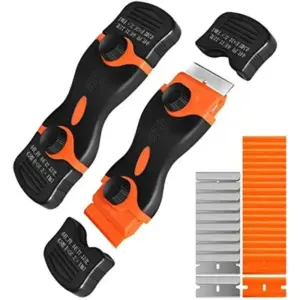 raspador lâmina de barbear plástico metal