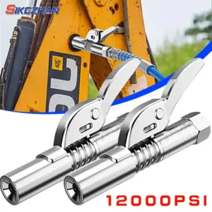 Acoplador de Graxa de Alta Pressão 12000psi Bico Trava