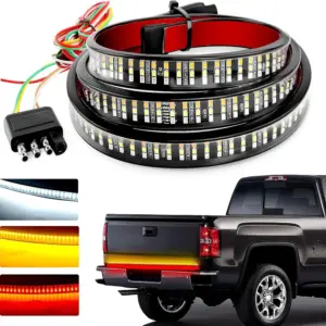 barra de luz led traseira 60 polegadas 12v