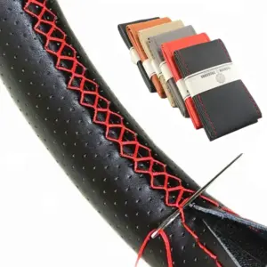 capa de volante para costurar fibra couro