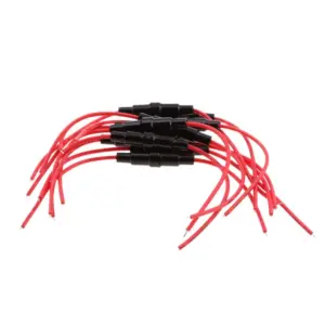 suporte de fusível em linha 22 awg