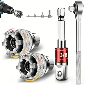 conjunto soquetes universais 10-19mm