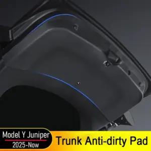 tapete porta malas tesla model y juniper