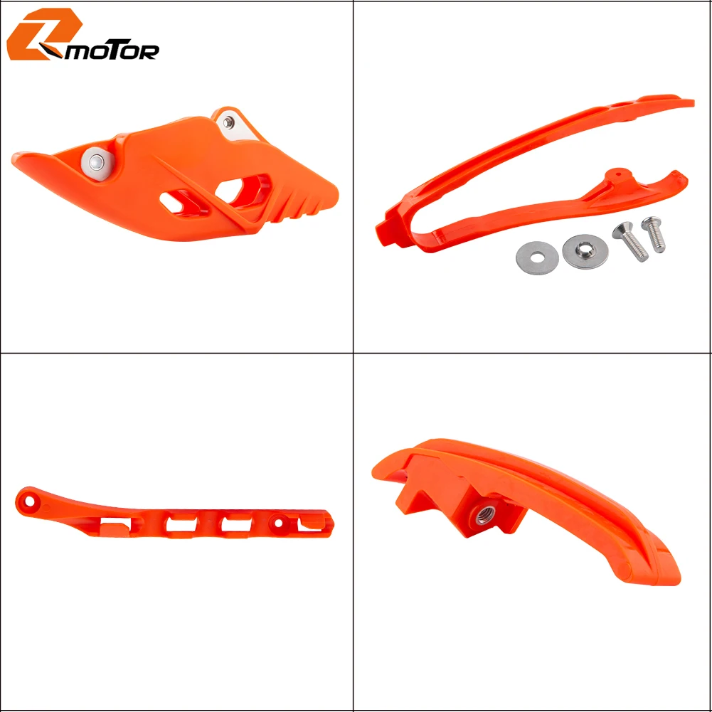 Guia Deslizante Corrente Moto KTM Husqvarna SX EXC XC TPU - Imagem 2