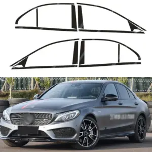 kit chrome delete mercedes classe c w205 marrom
