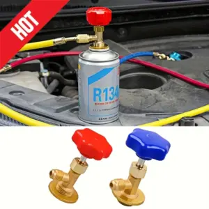 kit recarga gás r134a ar condicionado automotivo