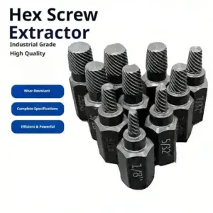 kit extrator de parafusos danificados