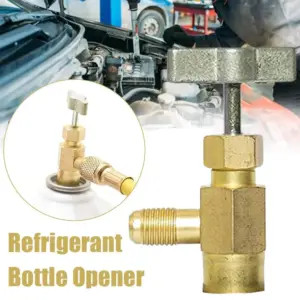 válvula dispensadora refrigerante r134a 1/4 sae