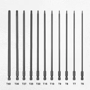 kit bits torx magnéticos 200mm