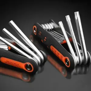chave de fenda torx dobrável