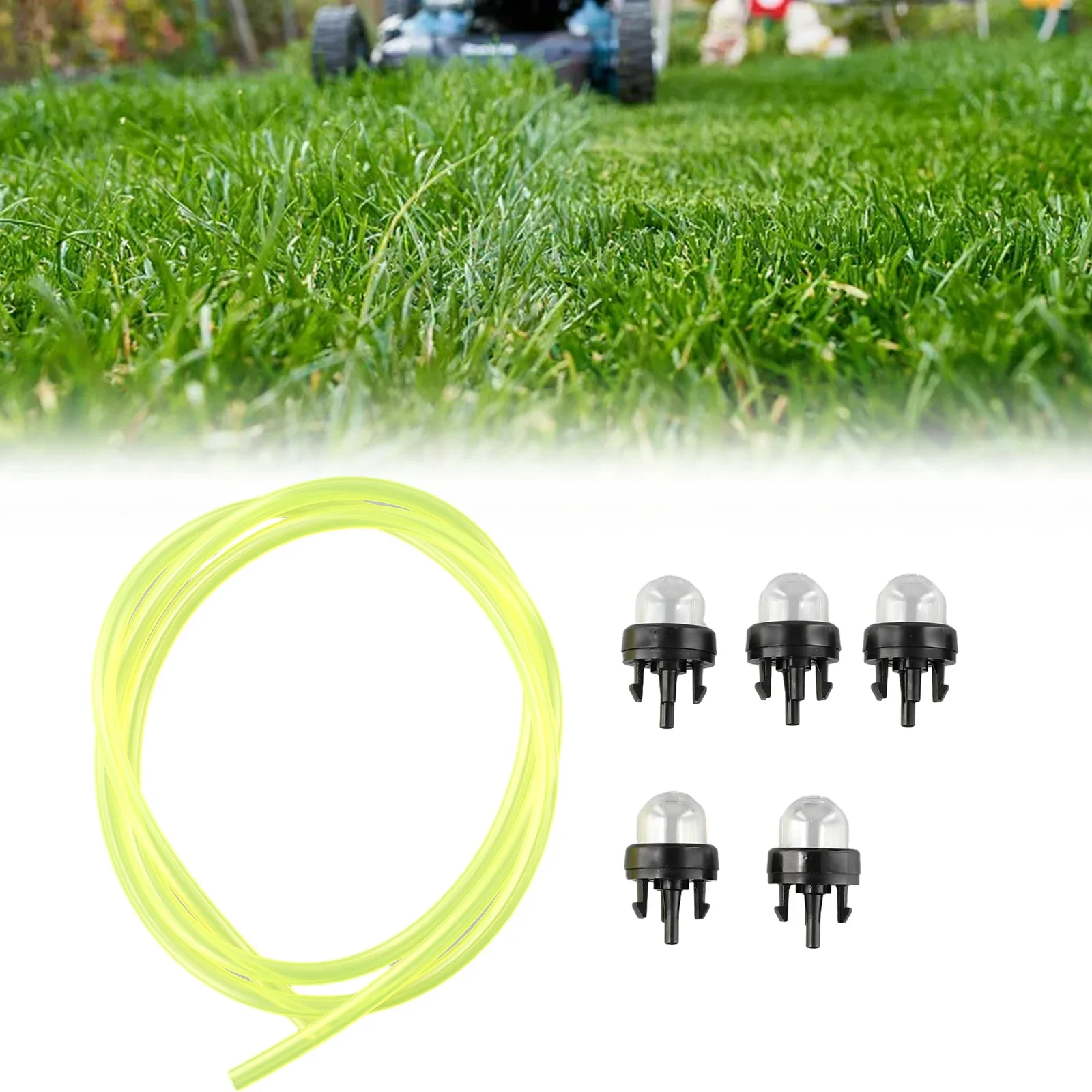 Kit 5 Primer Bulb + 1m Linha Combustível 2.5x5mm Universal - Imagem 3