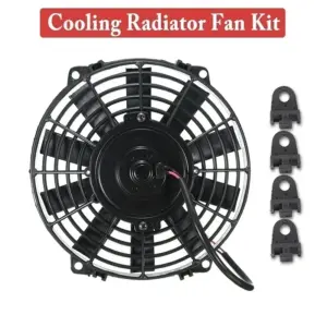 ventilador radiador elétrico universal 12v 80w