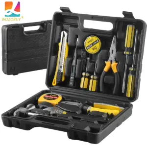 kit ferramentas manuais estojo plástico