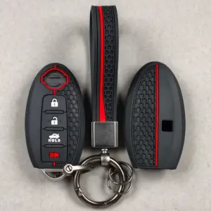 capa de silicone chave nissan 4 botões