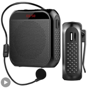 megafone amplificador voz portátil 5w