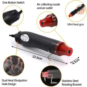 pistola de ar quente 300w