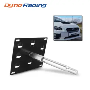 suporte placa dianteira gancho reboque