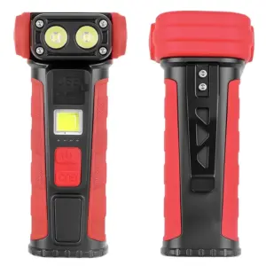 lanterna led cob 500 lúmens clipe magnético