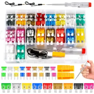 kit fusíveis automotivos 306 peças