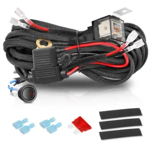 chicote elétrico barra led 12v