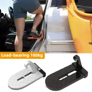 escada dobrável rack teto carro
