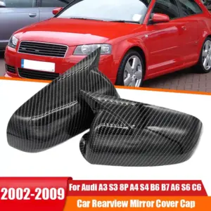 capa espelho retrovisor audi a3 s3 a4 s4 a6 s6