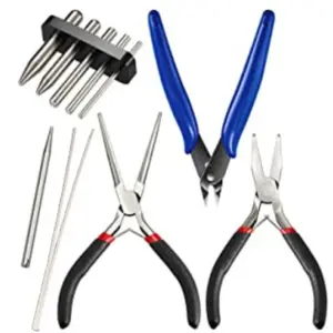 conjunto de ferramentas quebra cabeça 3d