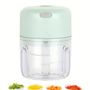 mini picador moedor recarregável 250ml