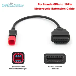 cabo adaptador obd2 honda moto